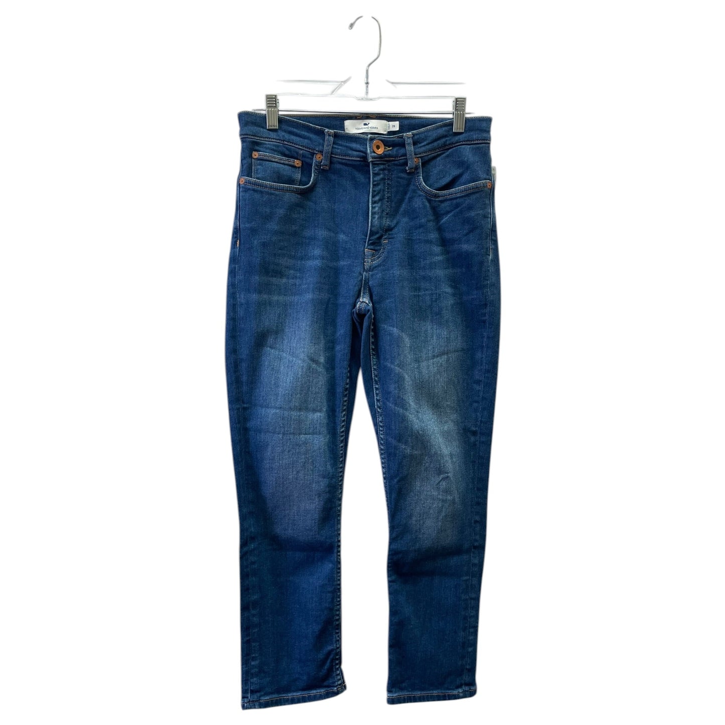Jeans Straight By Vineyard Vines In Blue Denim, Size:6