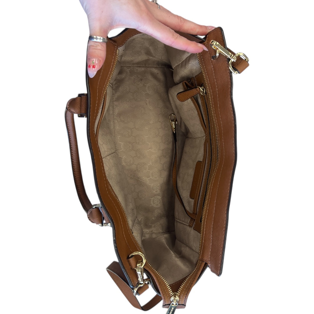 Handbag By Michael By Michael Kors In Brown, Size:Medium