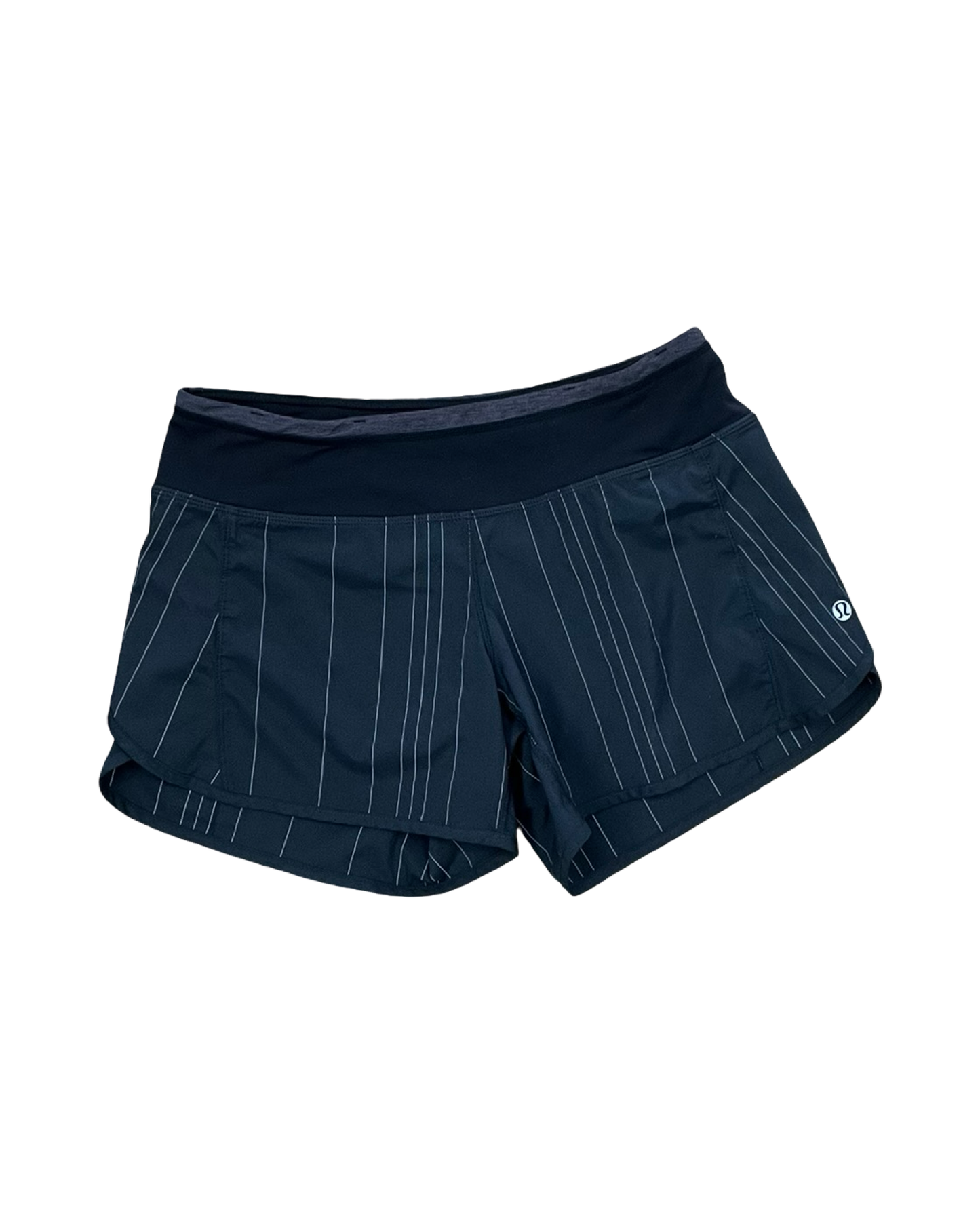 Athletic Shorts By Lululemon In Grey, Size:S