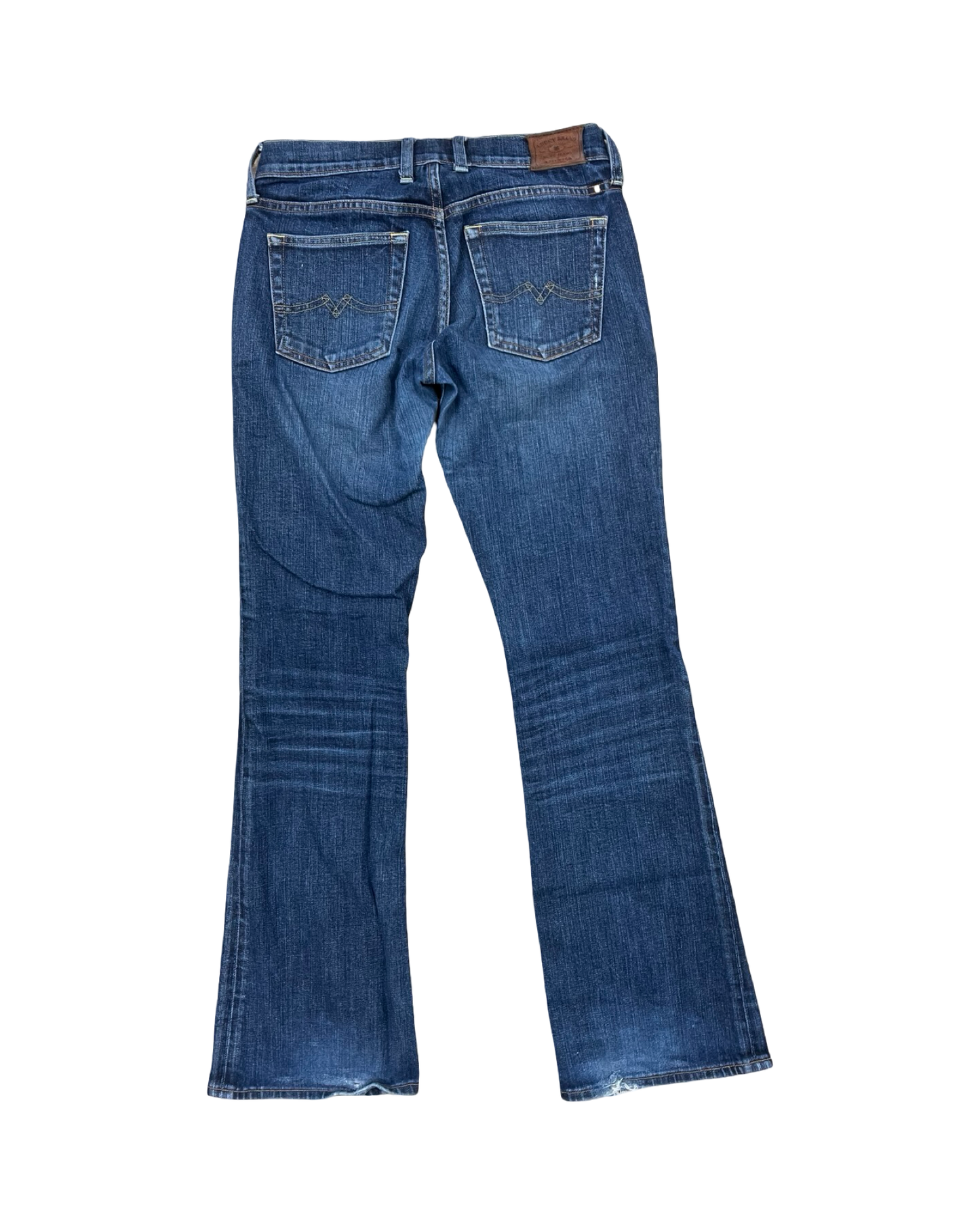Jeans Boot Cut By Lucky Brand In Blue Denim, Size:2