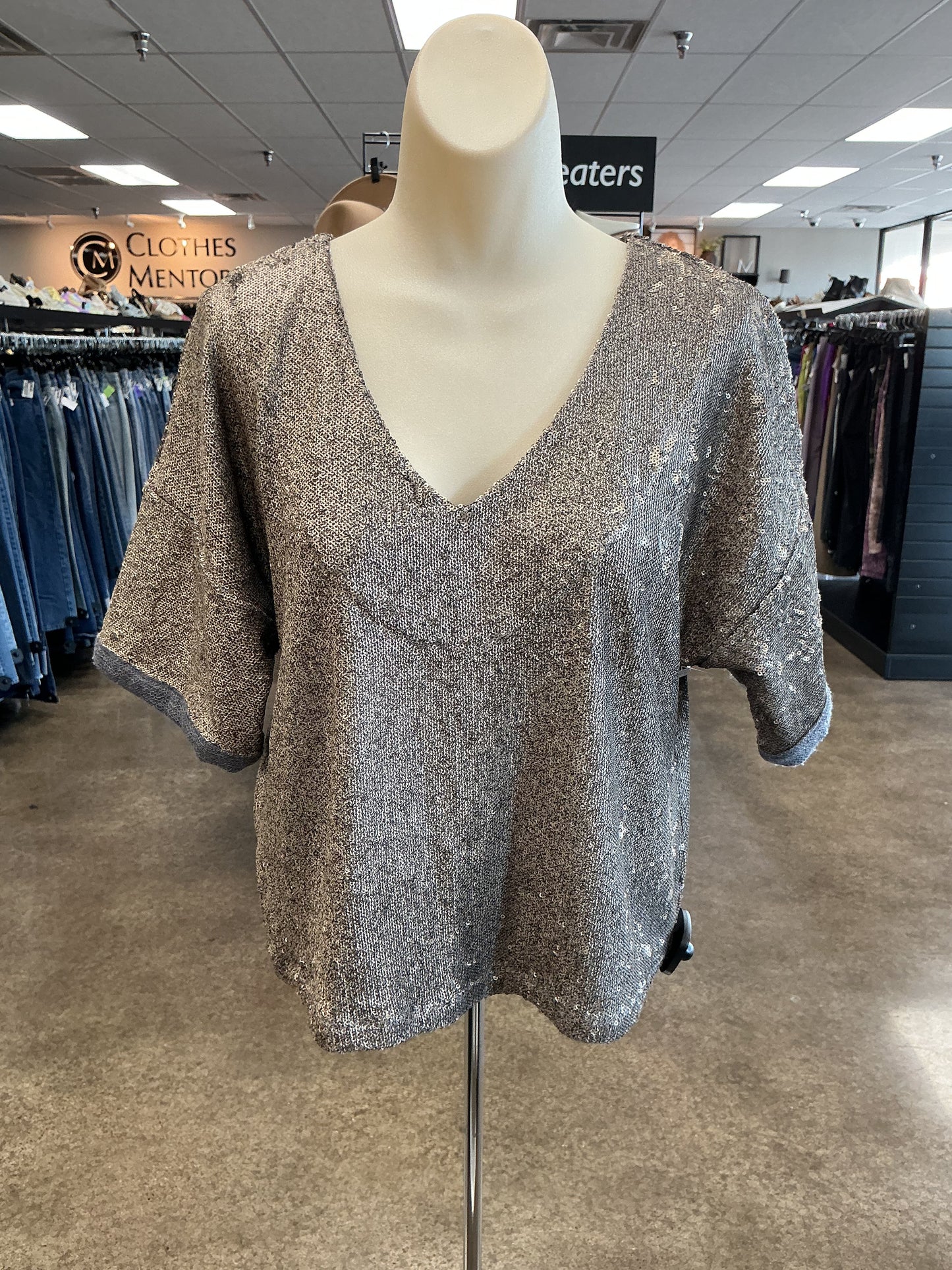 Top Ss By Deletta In Brown, Size:Xs