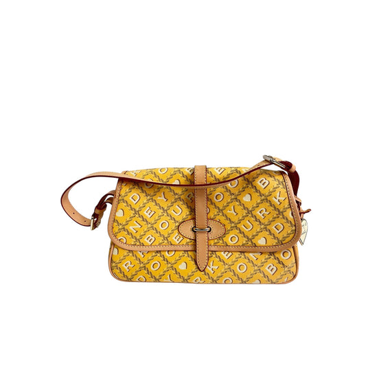 CROSSBODY DESIGNER by DOONEY AND BOURKE In YELLOW, Size: MEDIUM