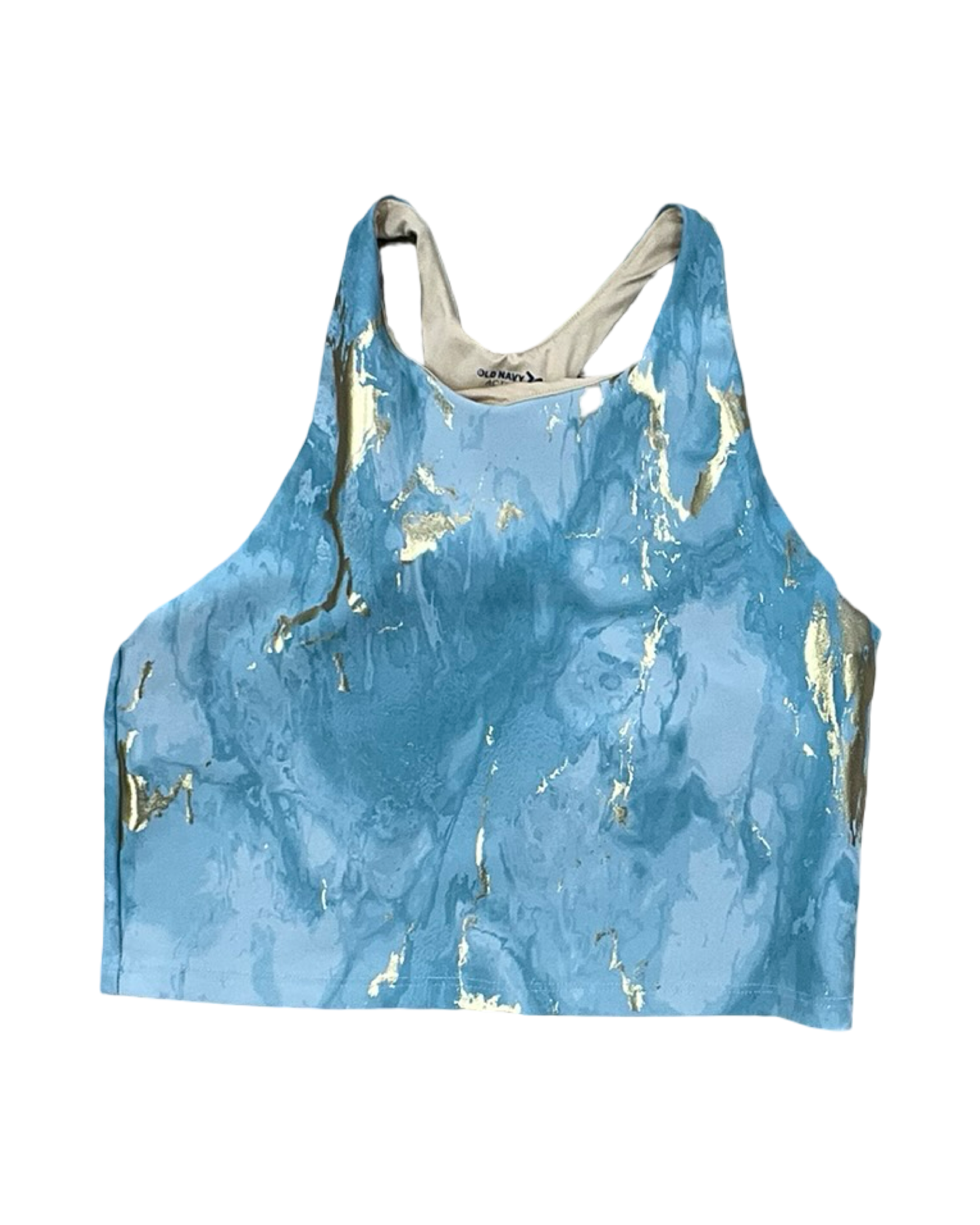 Athletic Bra By Old Navy In Blue, Size:Xl
