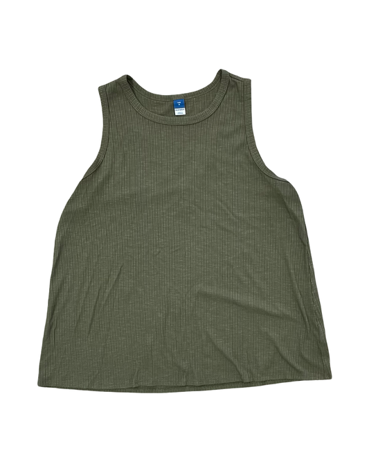 Top Sleeveless By Old Navy In Green, Size:M