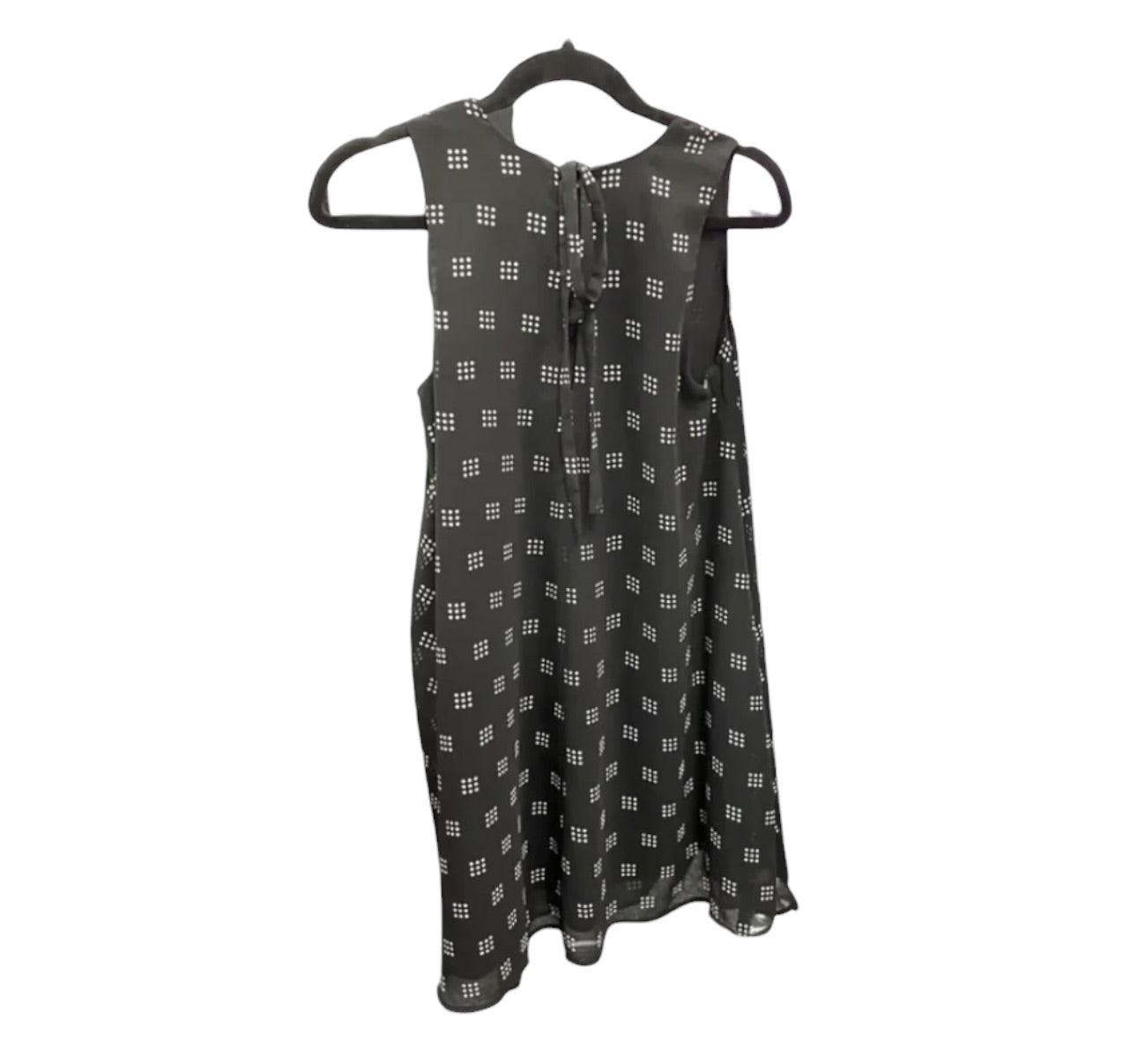 Dress Casual Short By Kaari Blue In Black & White, Size: S