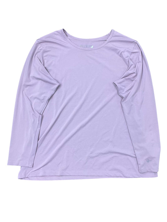 Top Ls By J. Jill In Purple, Size:4X