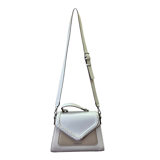 Handbag By Bcbgeneration In White, Size:Medium