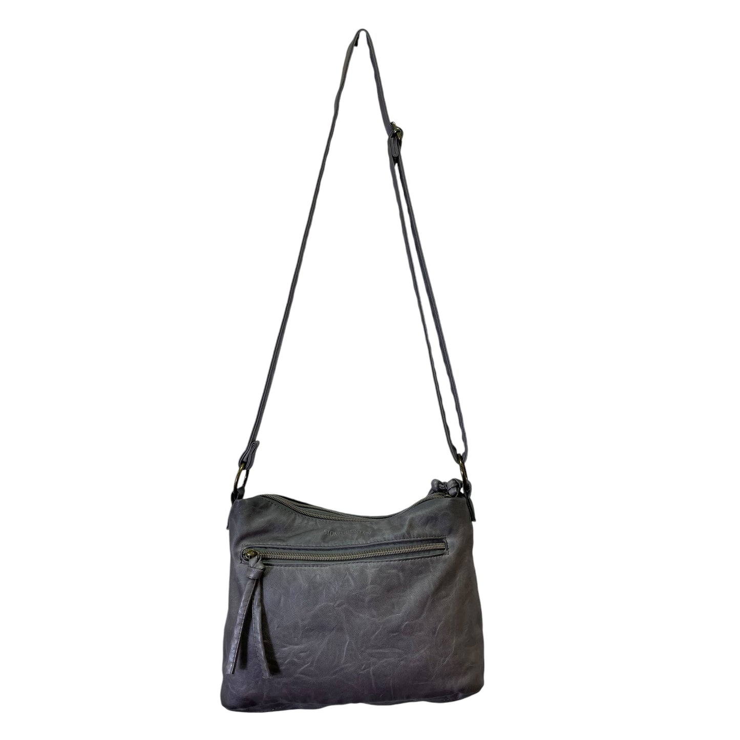 Handbag By Stone Mountain In Brown, Size:Medium