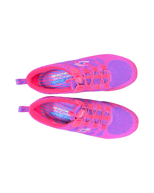 Shoes Athletic By Skechers In Purple, Size:7.5