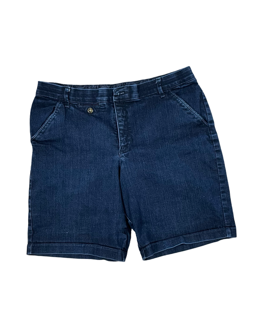 Shorts By Lee In Blue Denim, Size:16