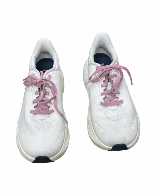 Shoes Athletic By Hoka In Cream, Size:8