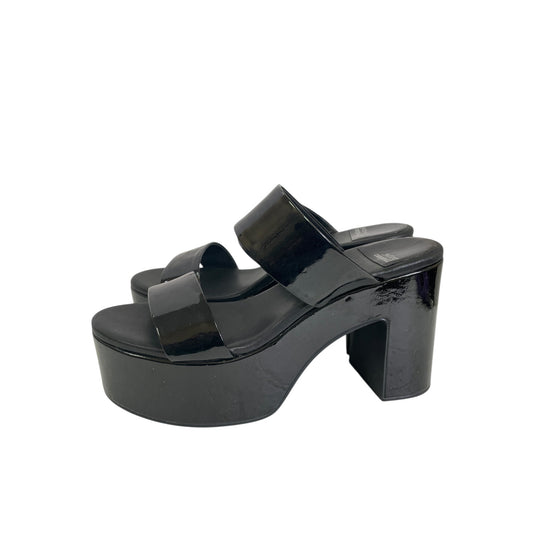 Sandals Heels Platform By Jeffery Campbell In Black, Size:11