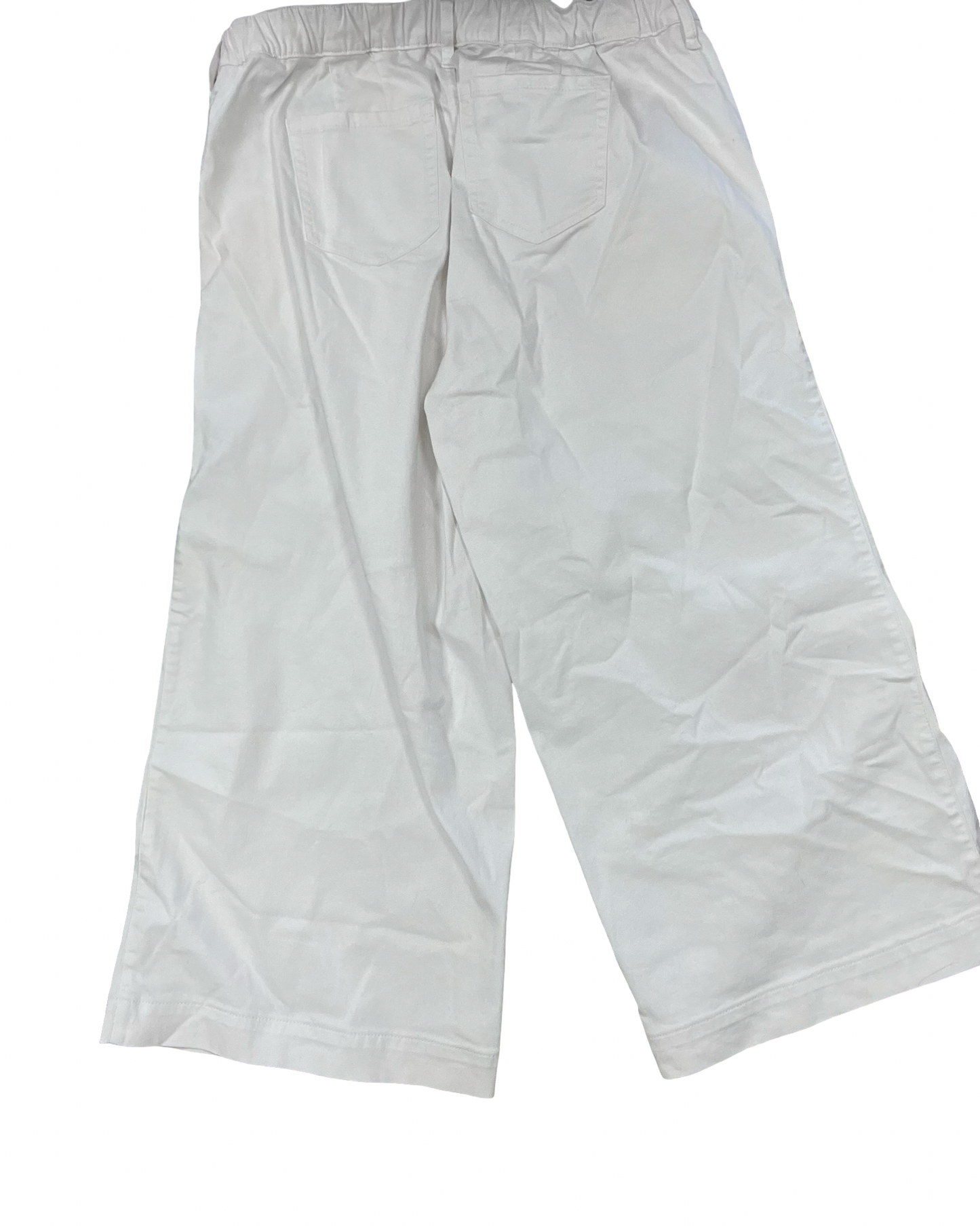 Jeans Wide Leg By Torrid In White, Size:1X