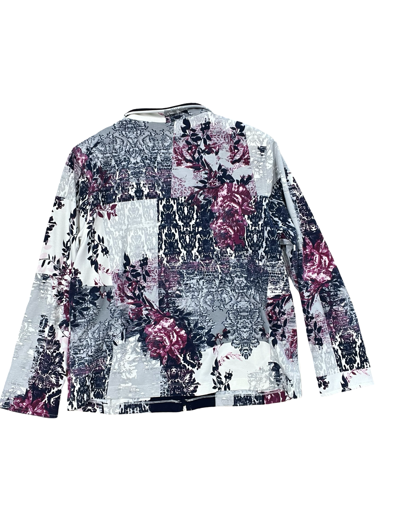 Jacket Other By Allison Daley In Blue & Cream, Size:Mp
