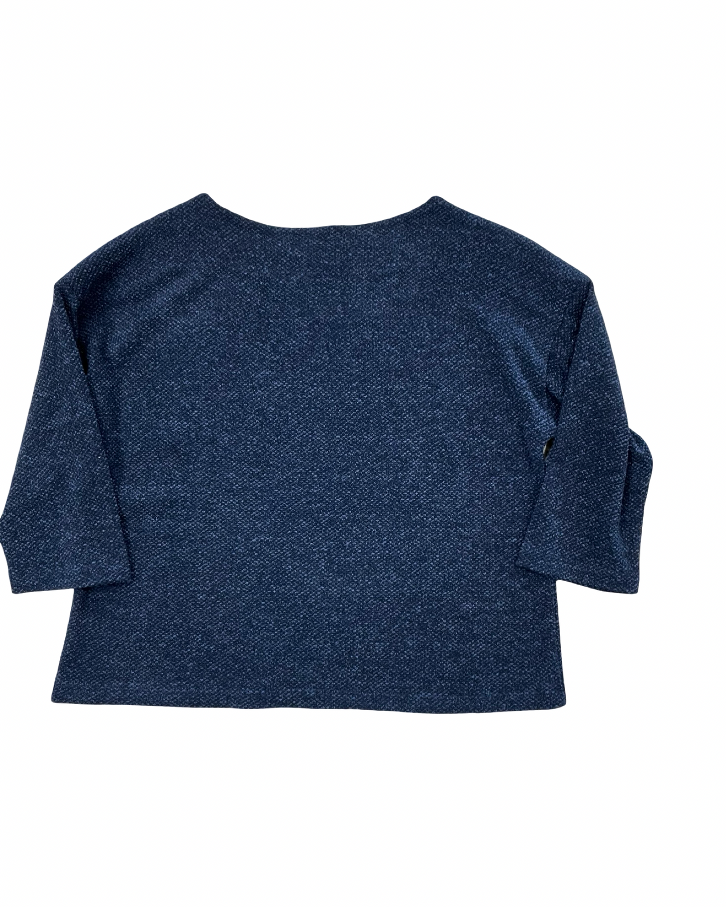 Top 3/4 Sleeve By 89Th And Madison In Blue, Size:L