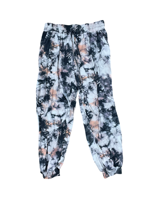 Pants Lounge By Clothes Mentor In Grey & Pink, Size:1X