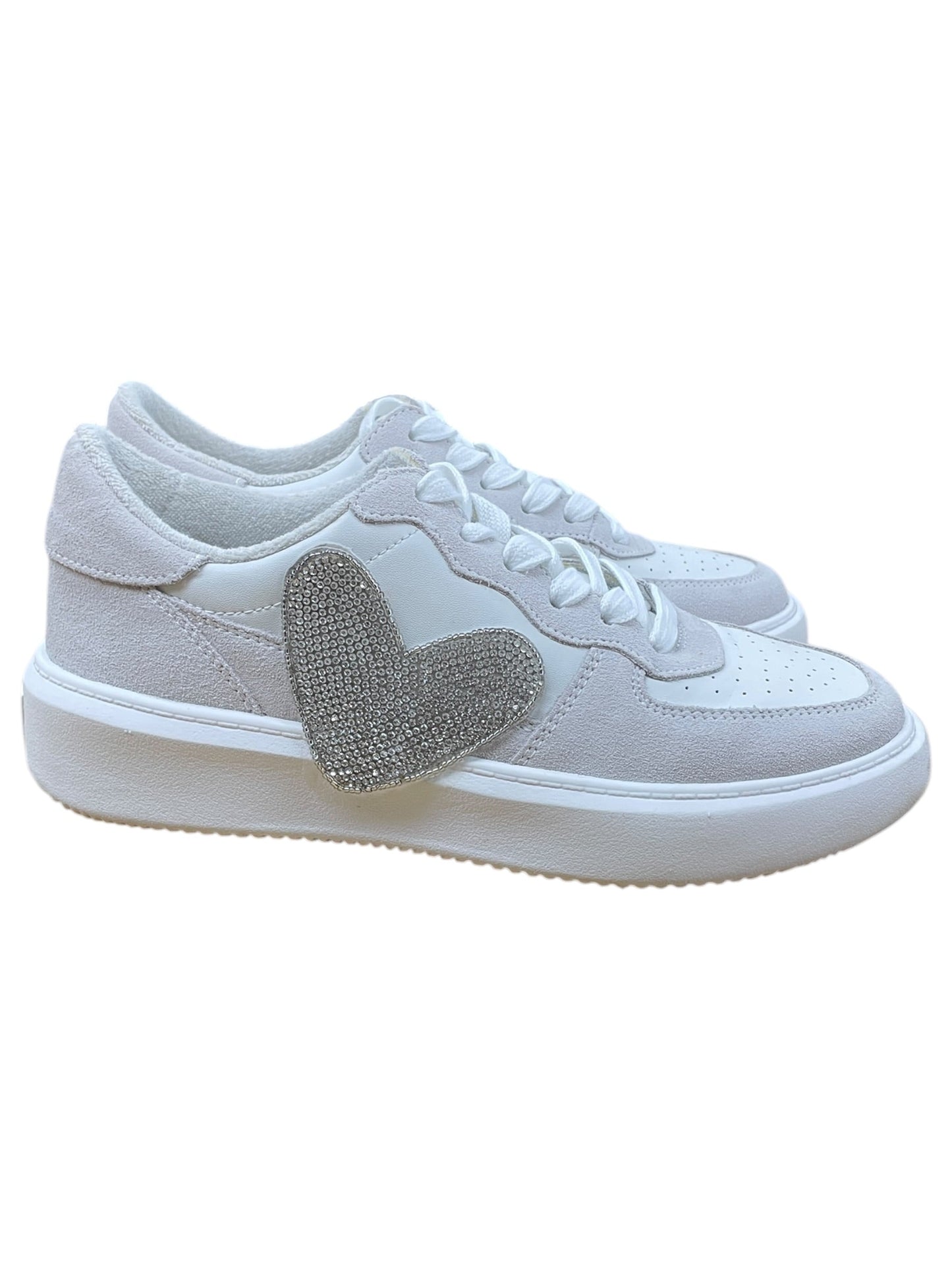 Shoes Sneakers By Gianni Bini In Grey, Size:7.5