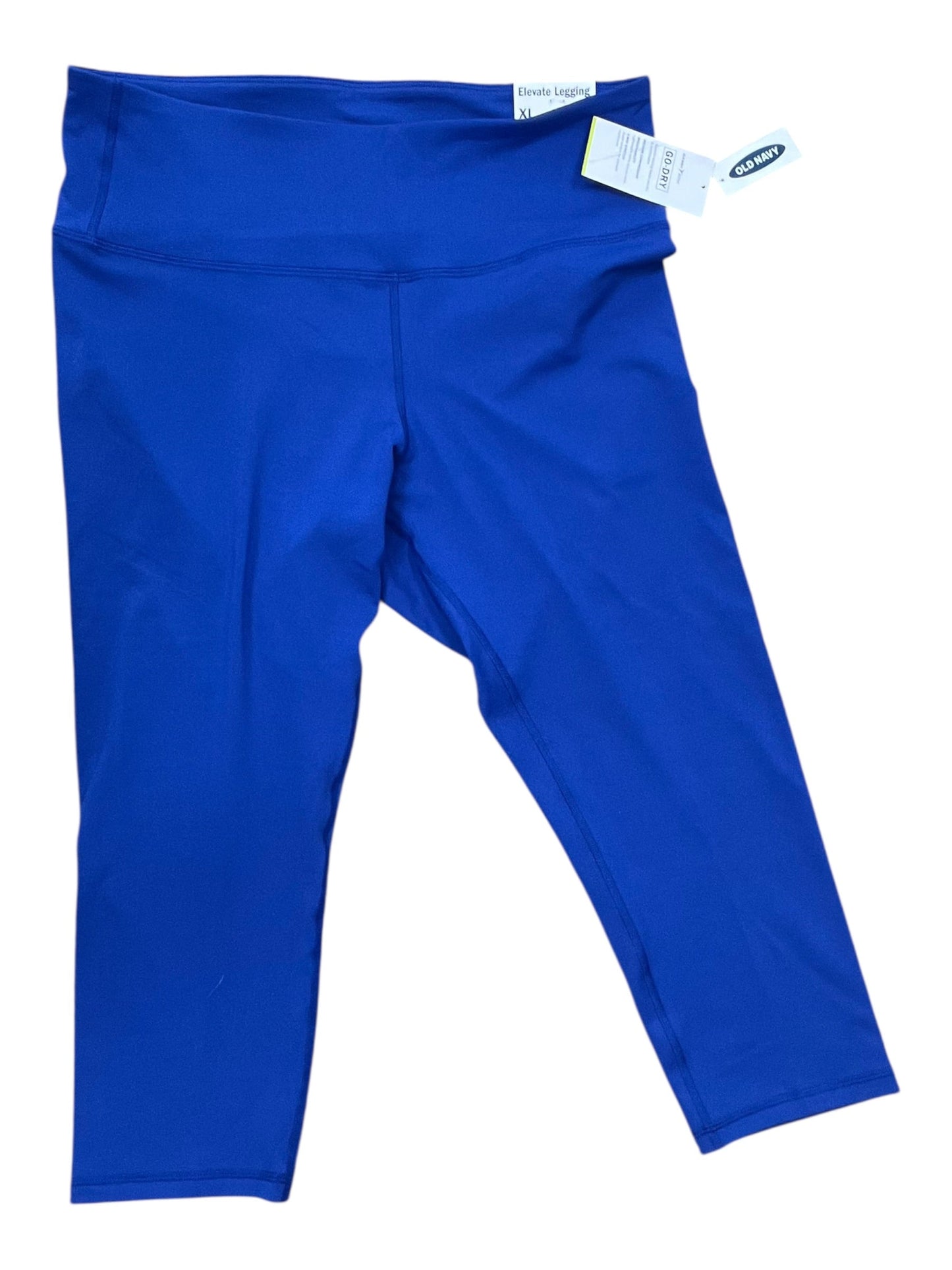 Athletic Capris By Old Navy In Blue, Size:Xl