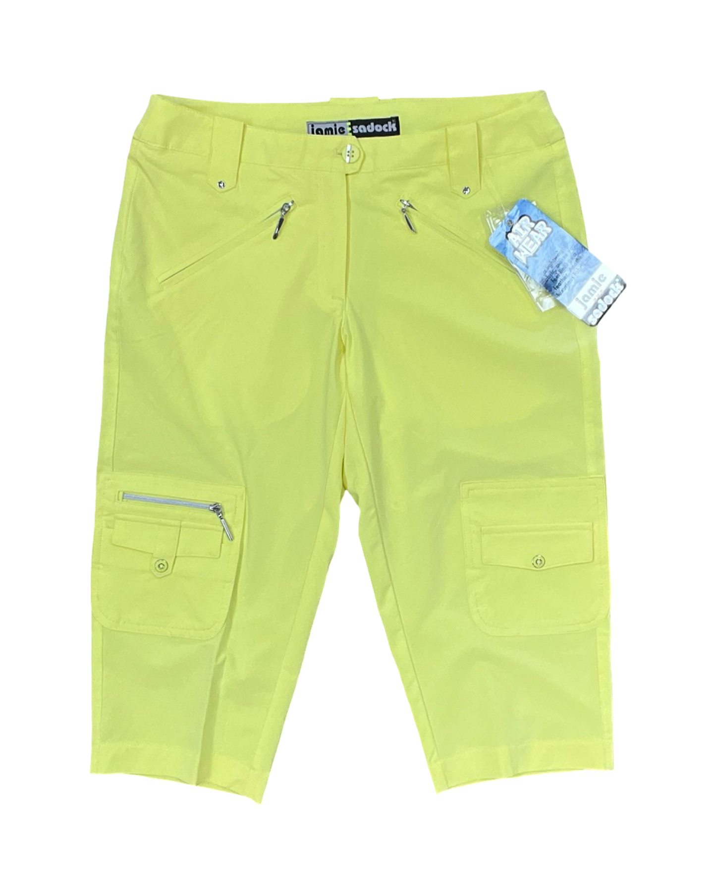 Athletic Capris By Jamie Sadock In Yellow, Size:0