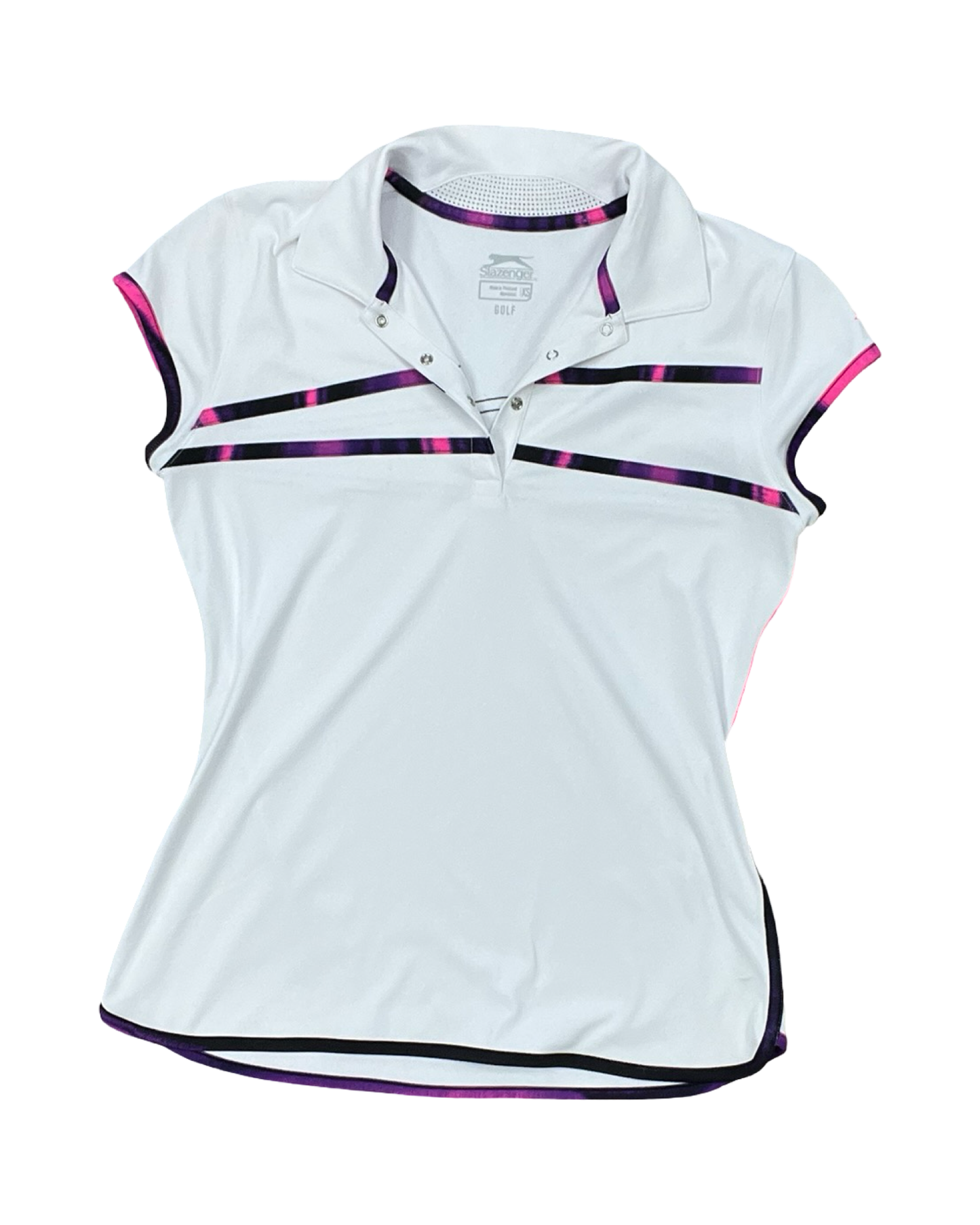 Athletic Tank Top By Slazenger In White, Size:Xs