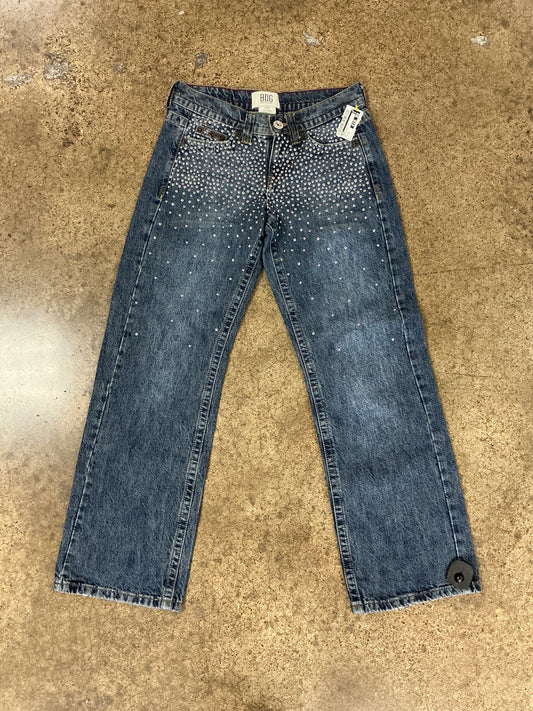 Jeans Wide Leg By Bdg In Blue Denim, Size:24