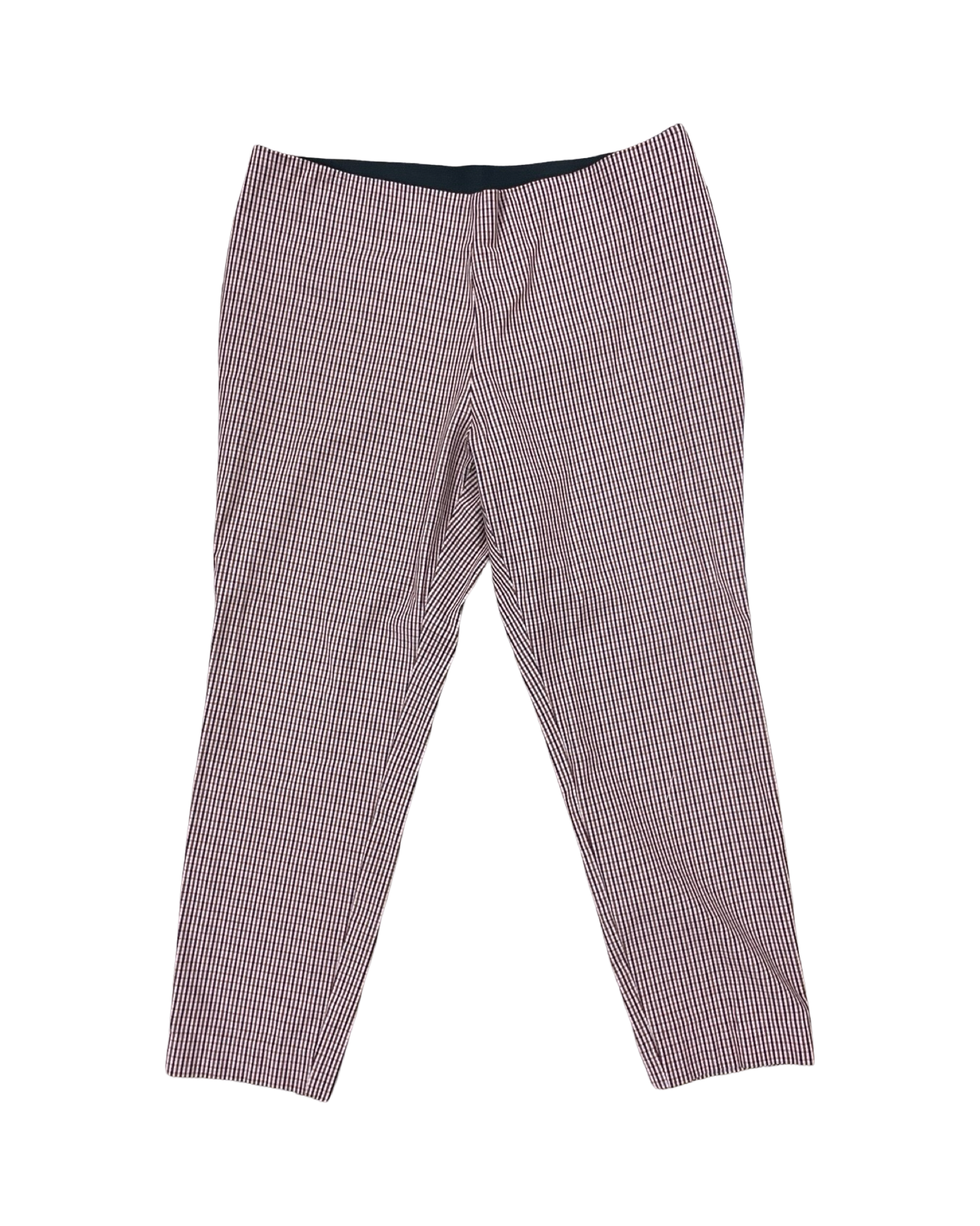 Pants Cropped By A New Day In Maroon, Size:16
