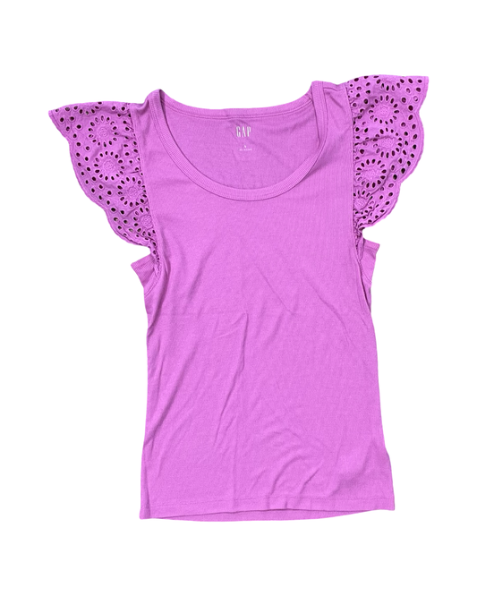Top Sleeveless By Gap In Pink, Size:S