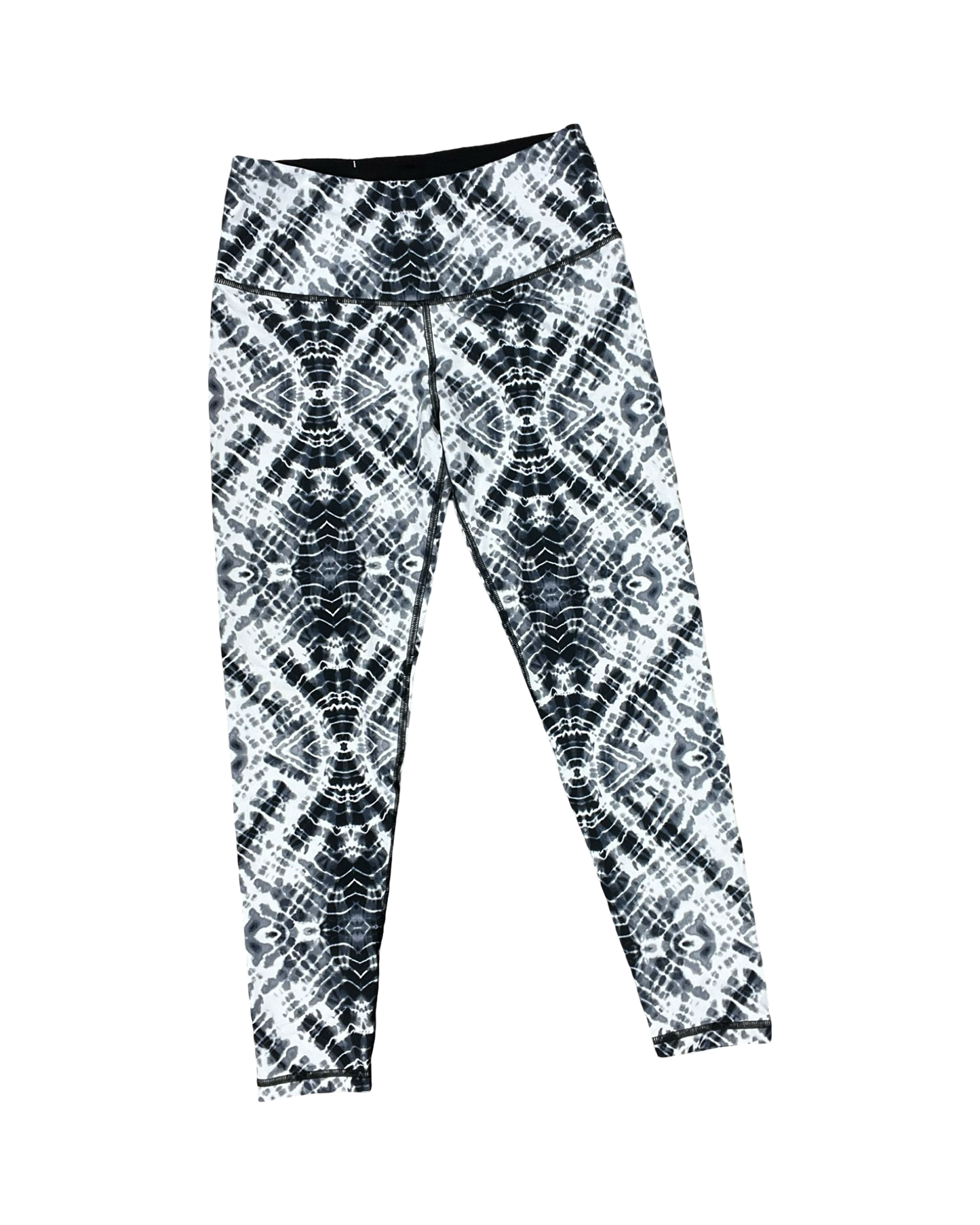 Athletic Capris By Victorias Secret In Black & White, Size:M