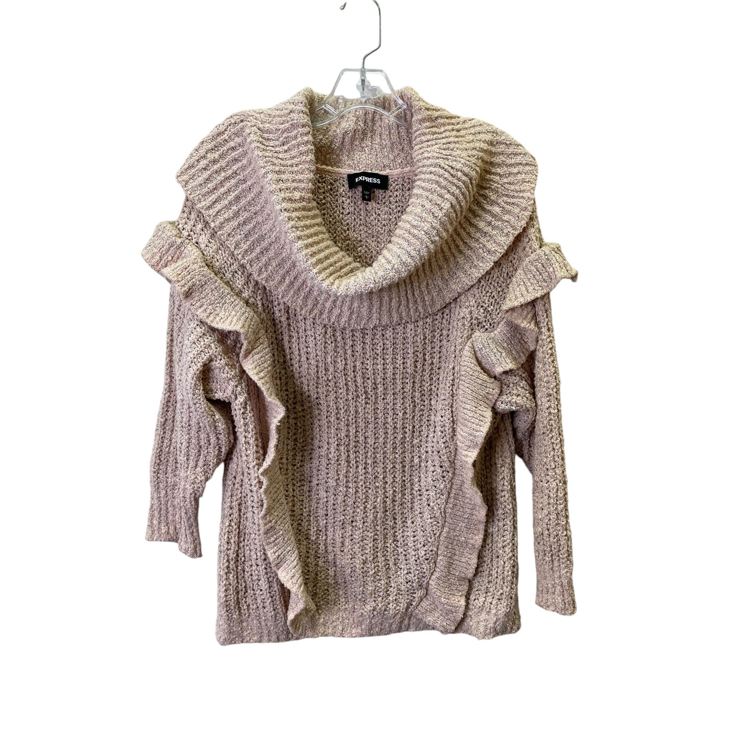 Sweater By Express In Peach, Size:L