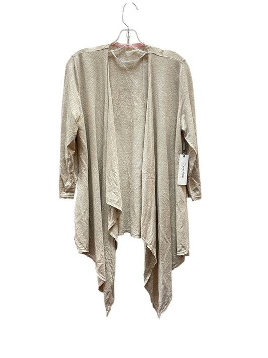 Cardigan By Calvin Klein Performance In Beige, Size:M