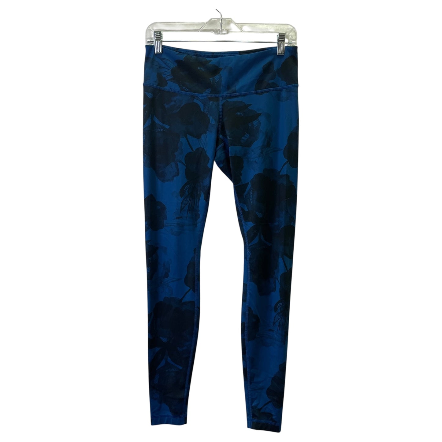 ATHLETIC LEGGINGS by LULULEMON In BLACK & BLUE, Size: M