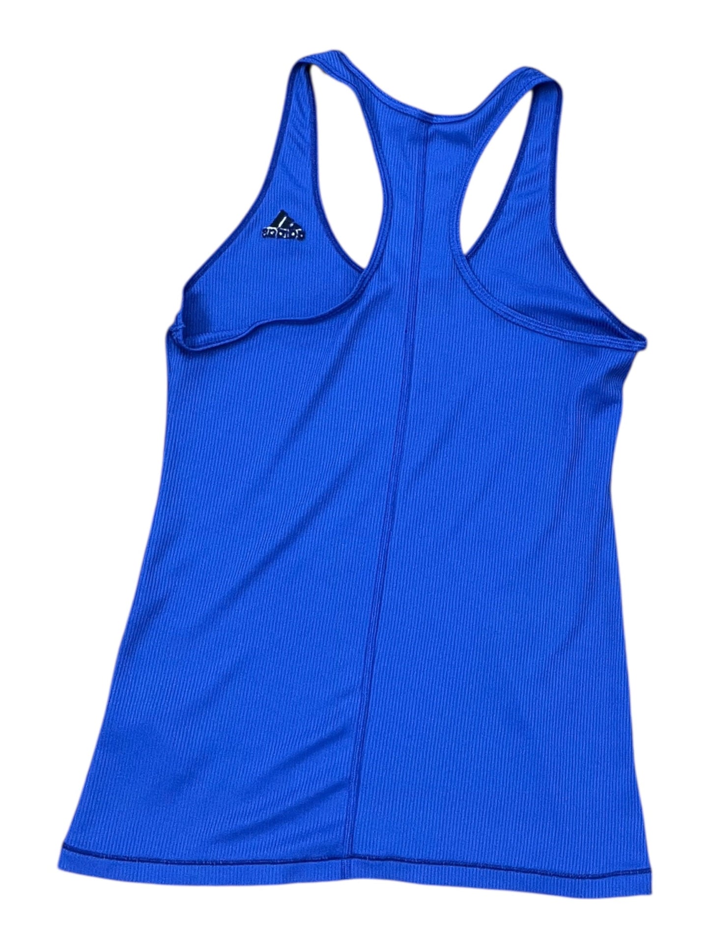 Athletic Tank Top By Adidas In Blue, Size:M