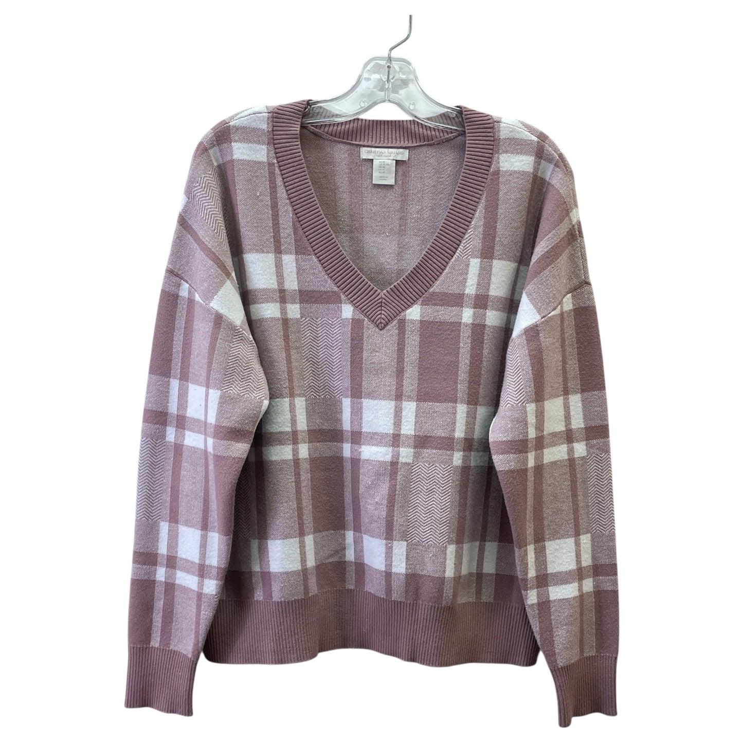 Sweater By Christian Siriano In Pink, Size:Xl