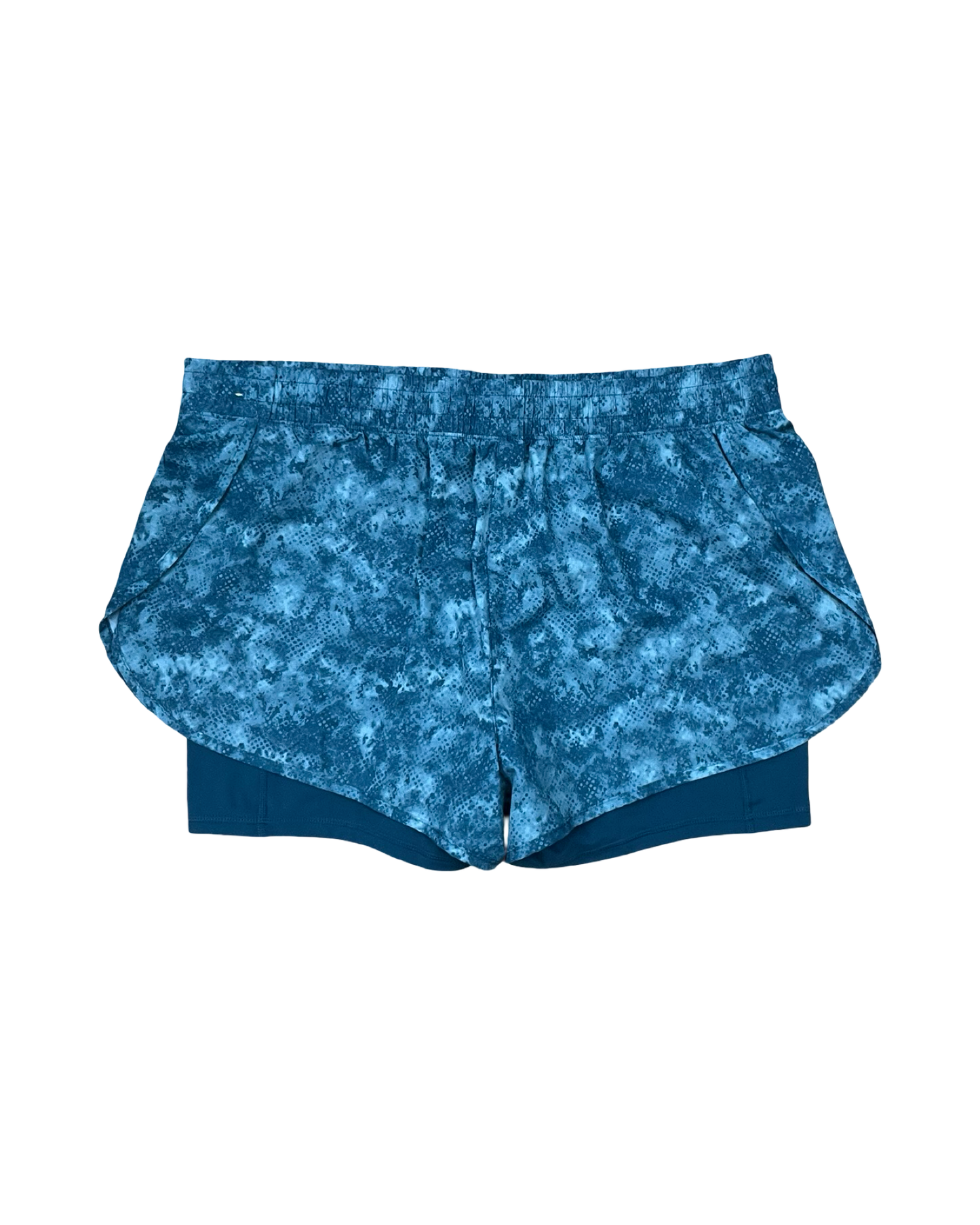 Athletic Shorts By Reebok In Teal, Size:2X