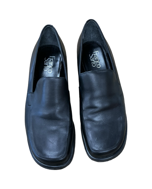 Shoes Flats By Franco Sarto In Black, Size:8.5