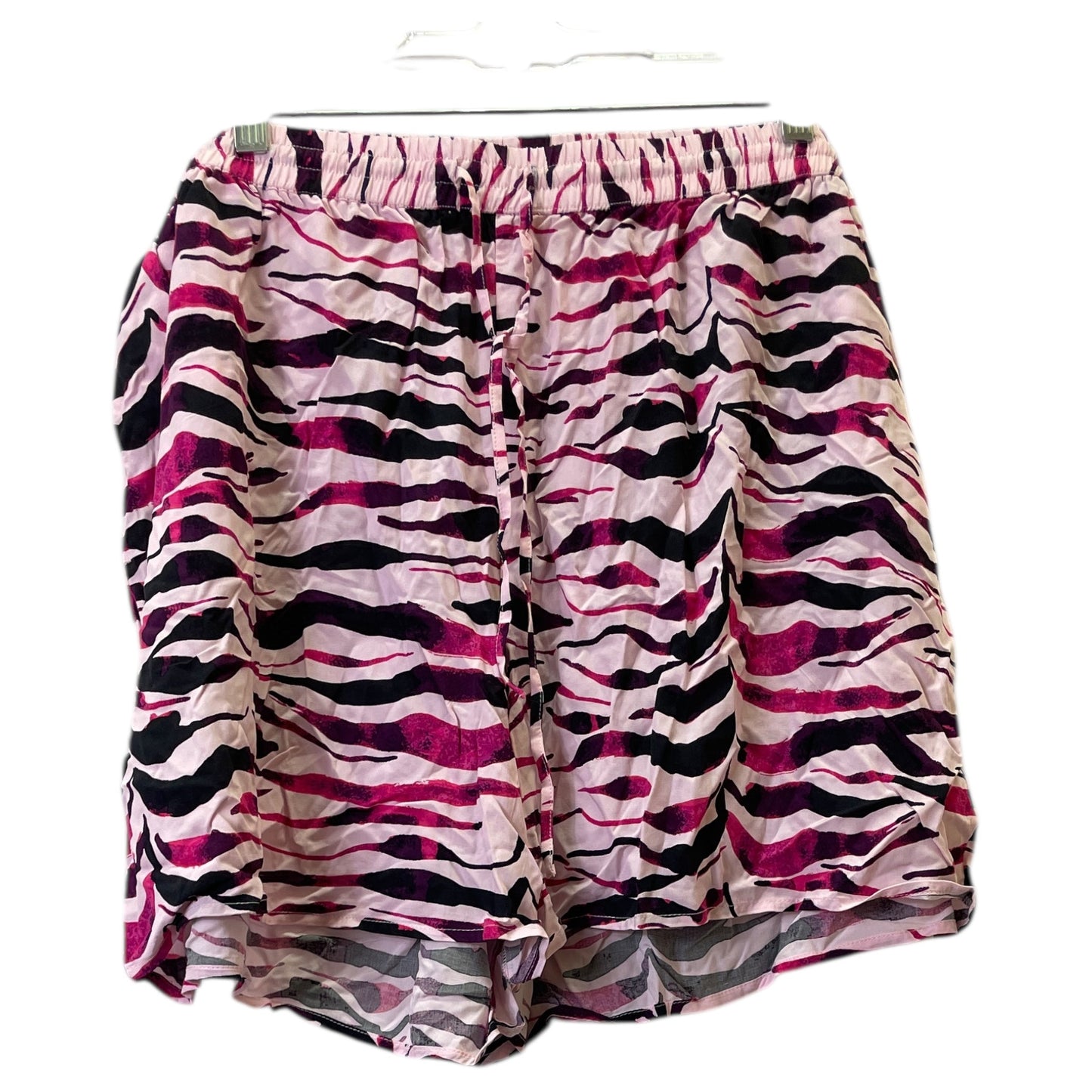 Shorts Set By Eloquii In Pink, Size:20