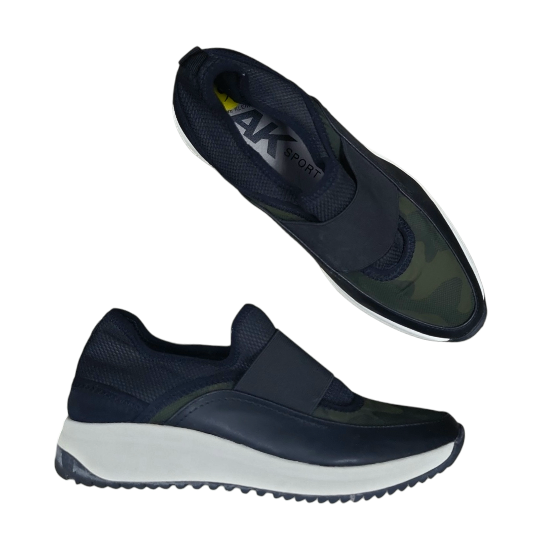 Shoes Athletic By Anne Klein In Black & Green, Size:9
