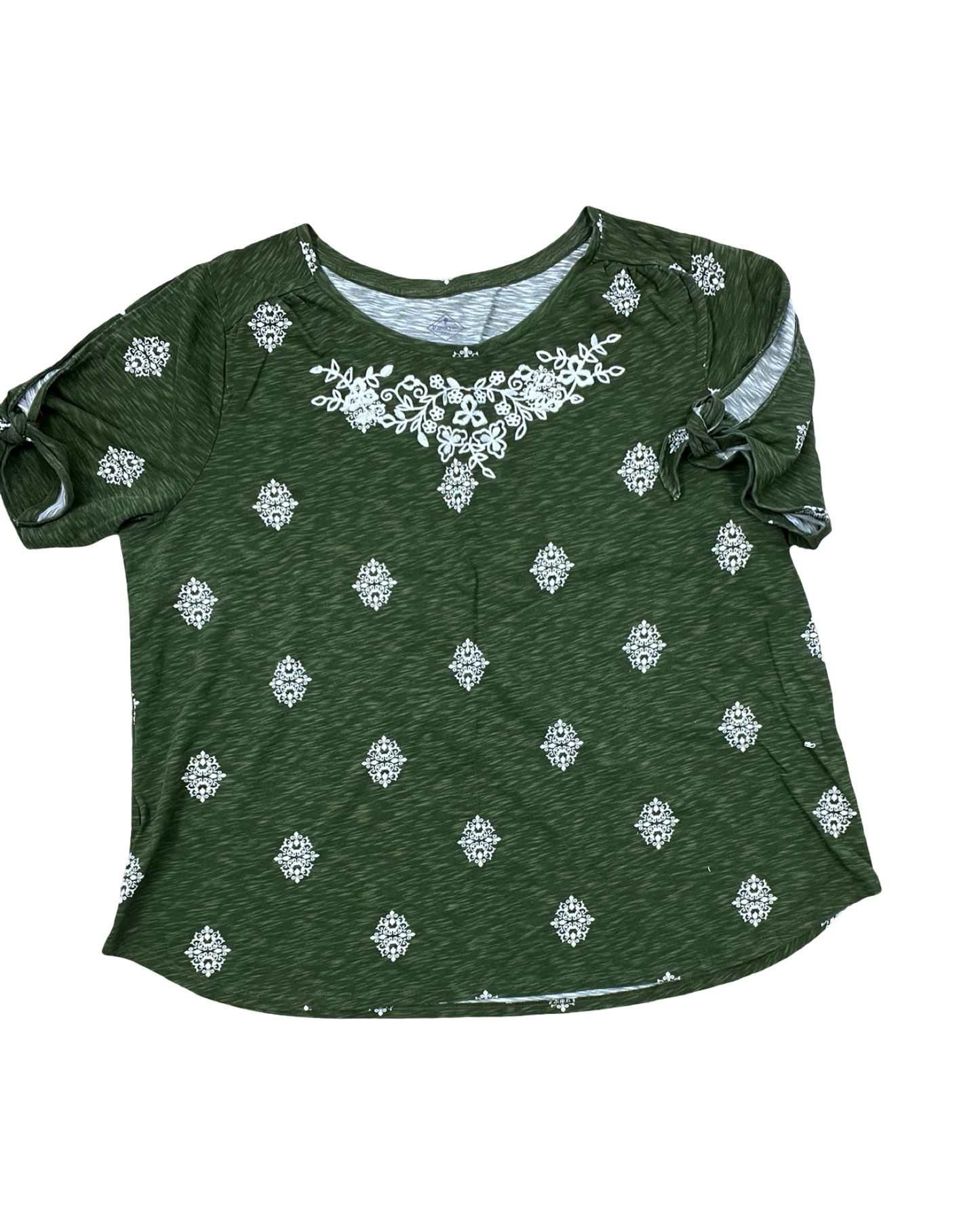 Top Ss By St Johns Bay In Green, Size:1X