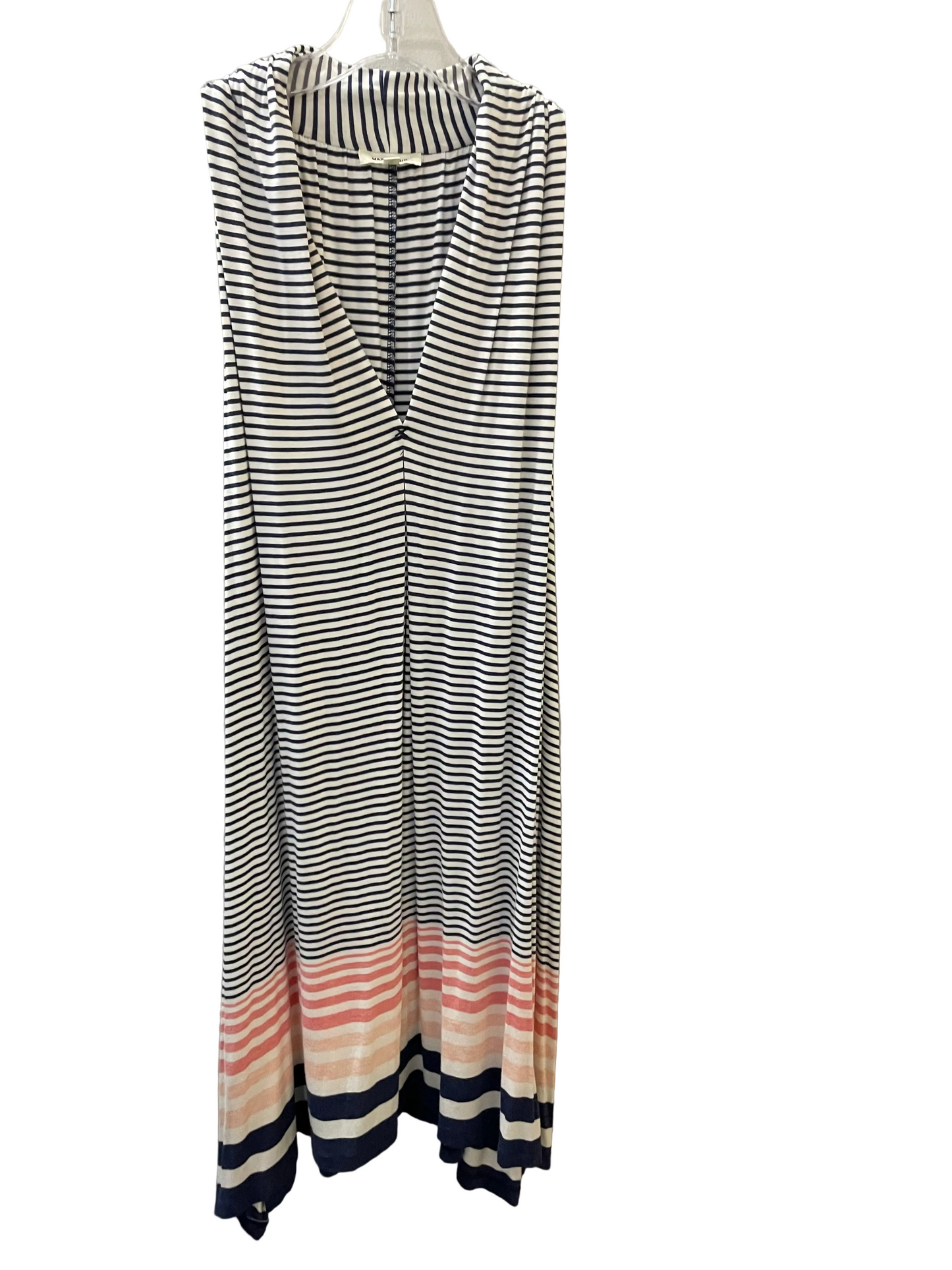 Dress Casual Midi By Max Studio In Navy, Size:L