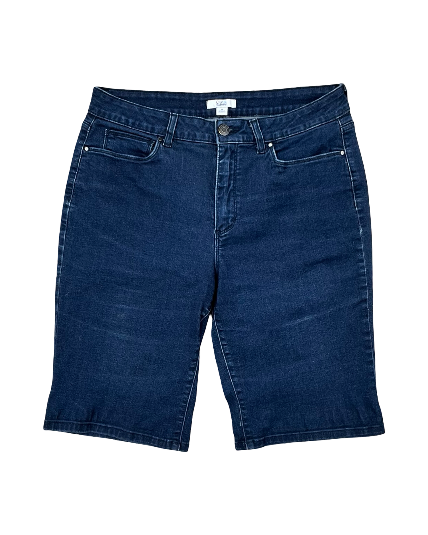 Shorts By Croft And Barrow In Blue, Size:14