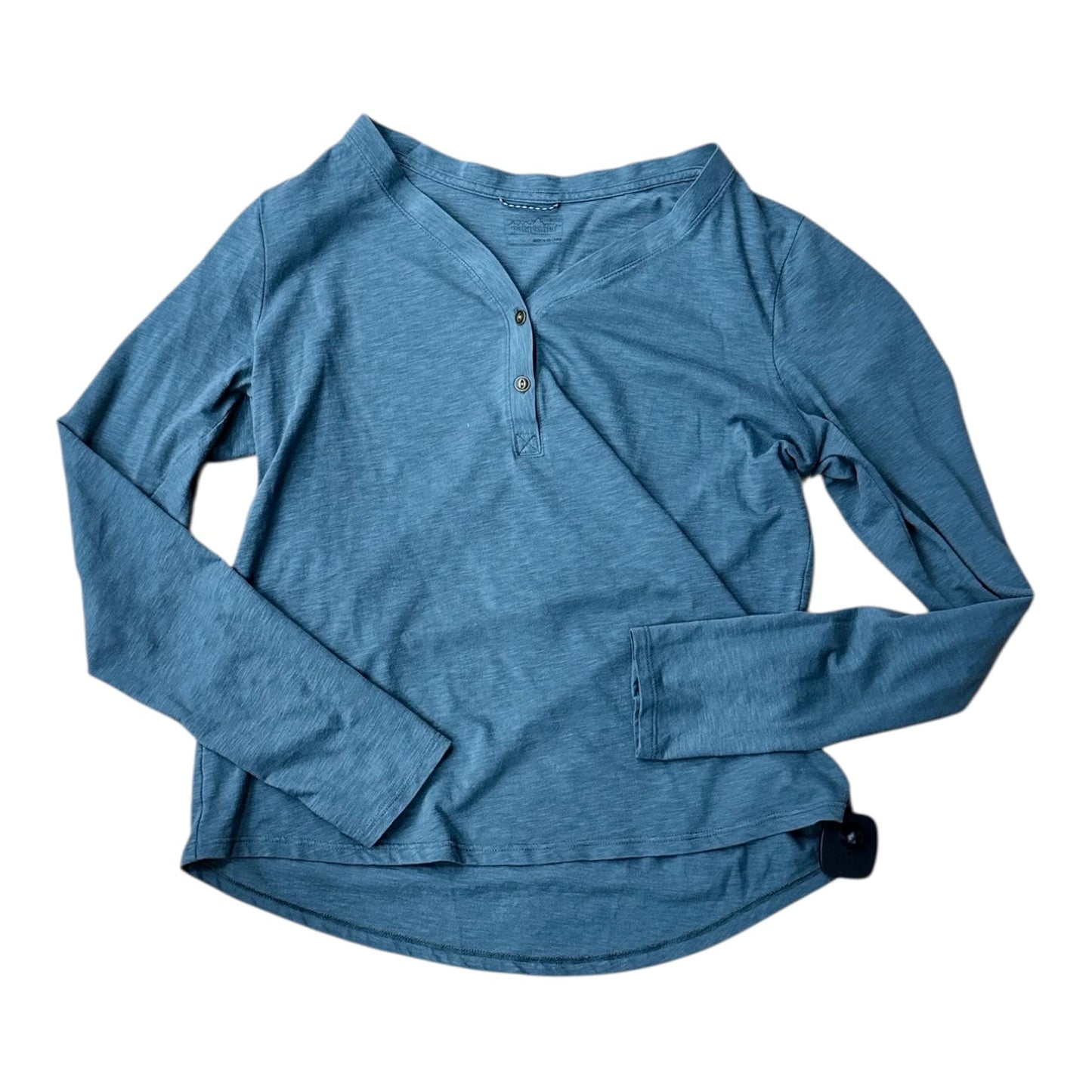 Top Ls By Patagonia In Green, Size:L