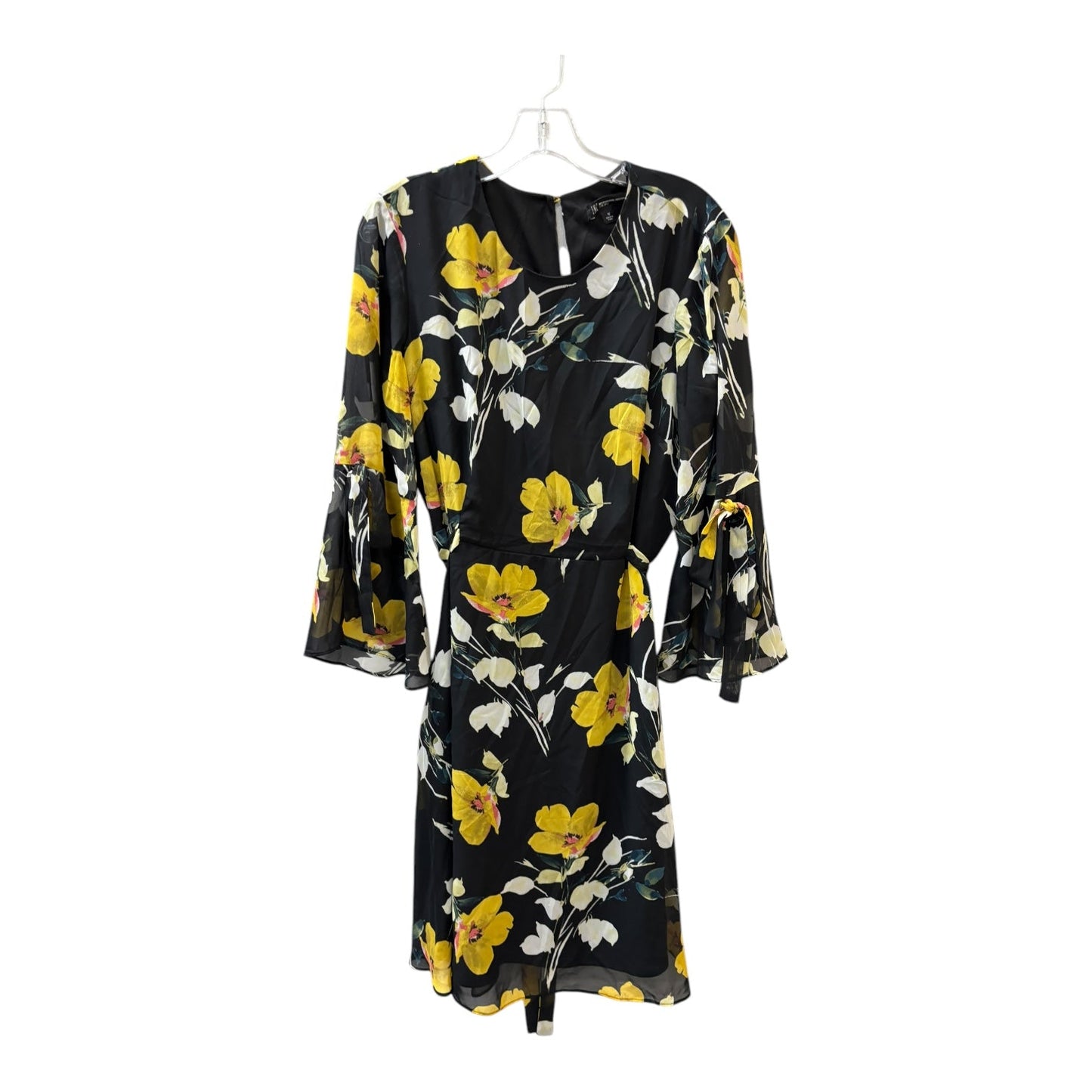 Dress Casual Midi By Inc In Black, Size:L