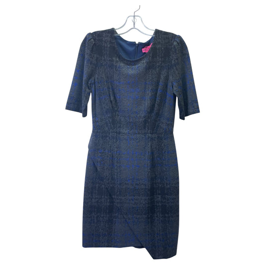 Dress Party Short By Betsey Johnson In Blue, Size:6