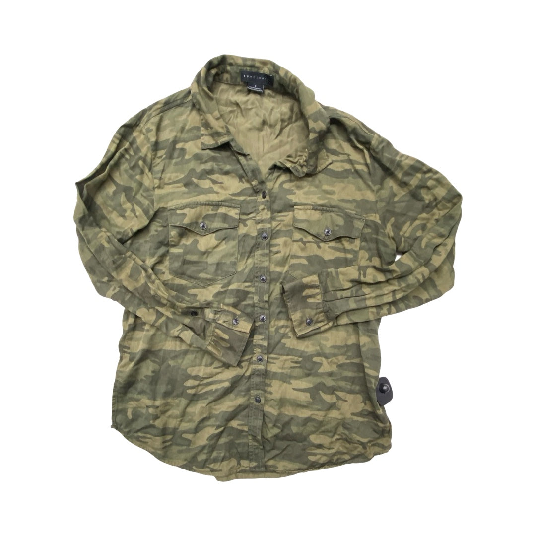 Top Ls By Sanctuary In Camouflage Print, Size:S