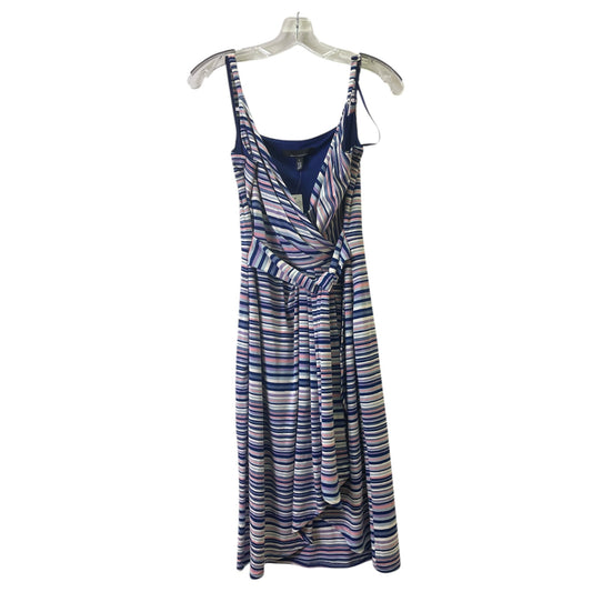 Dress Casual Short By White House Black Market In Purple & White, Size:Xs