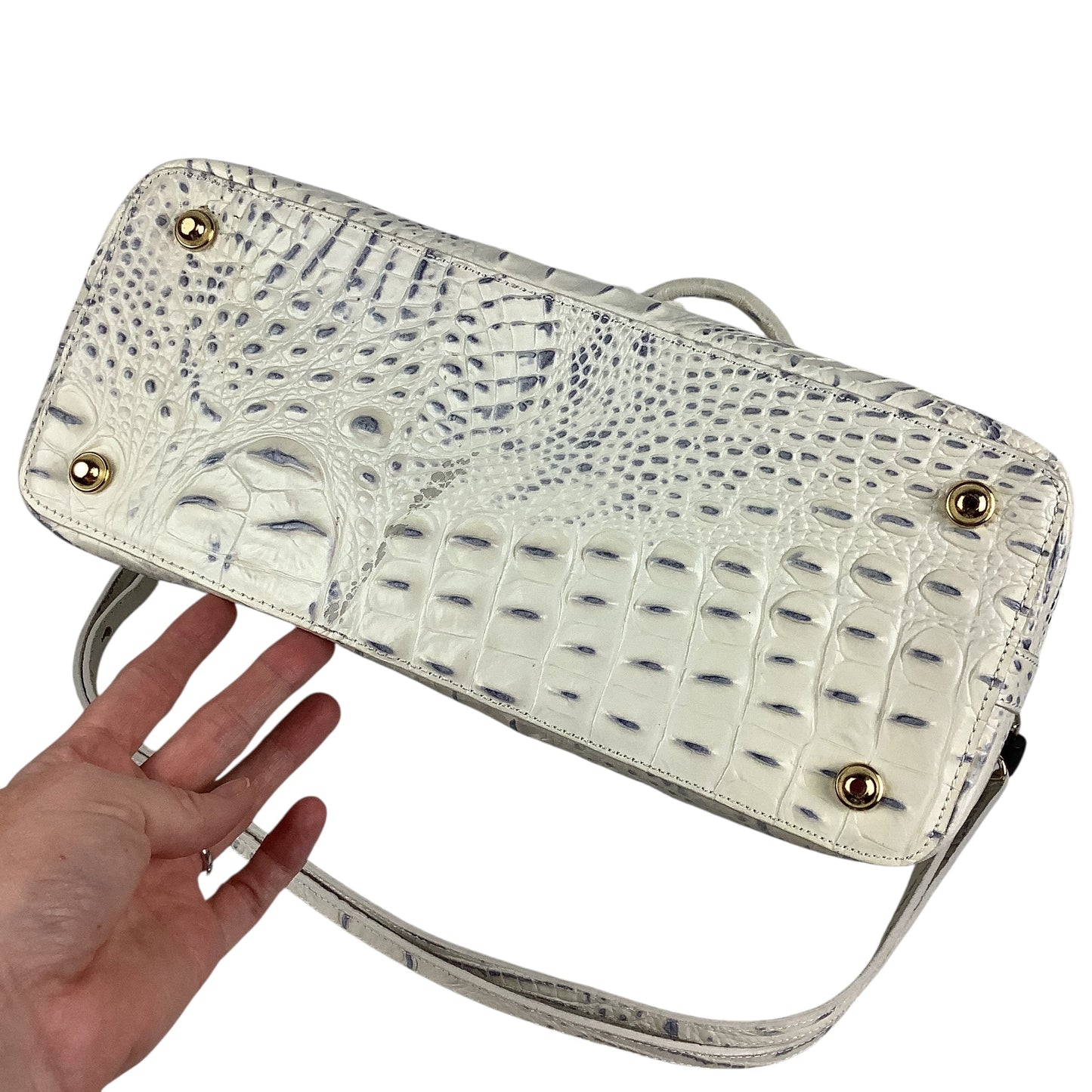Handbag Designer By Brahmin, Size: Large