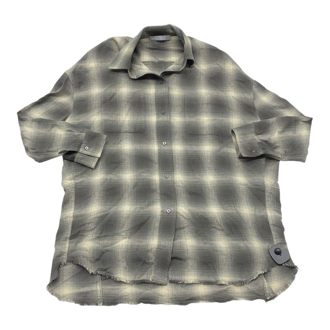 Top Ls By Vince In Grey, Size:S