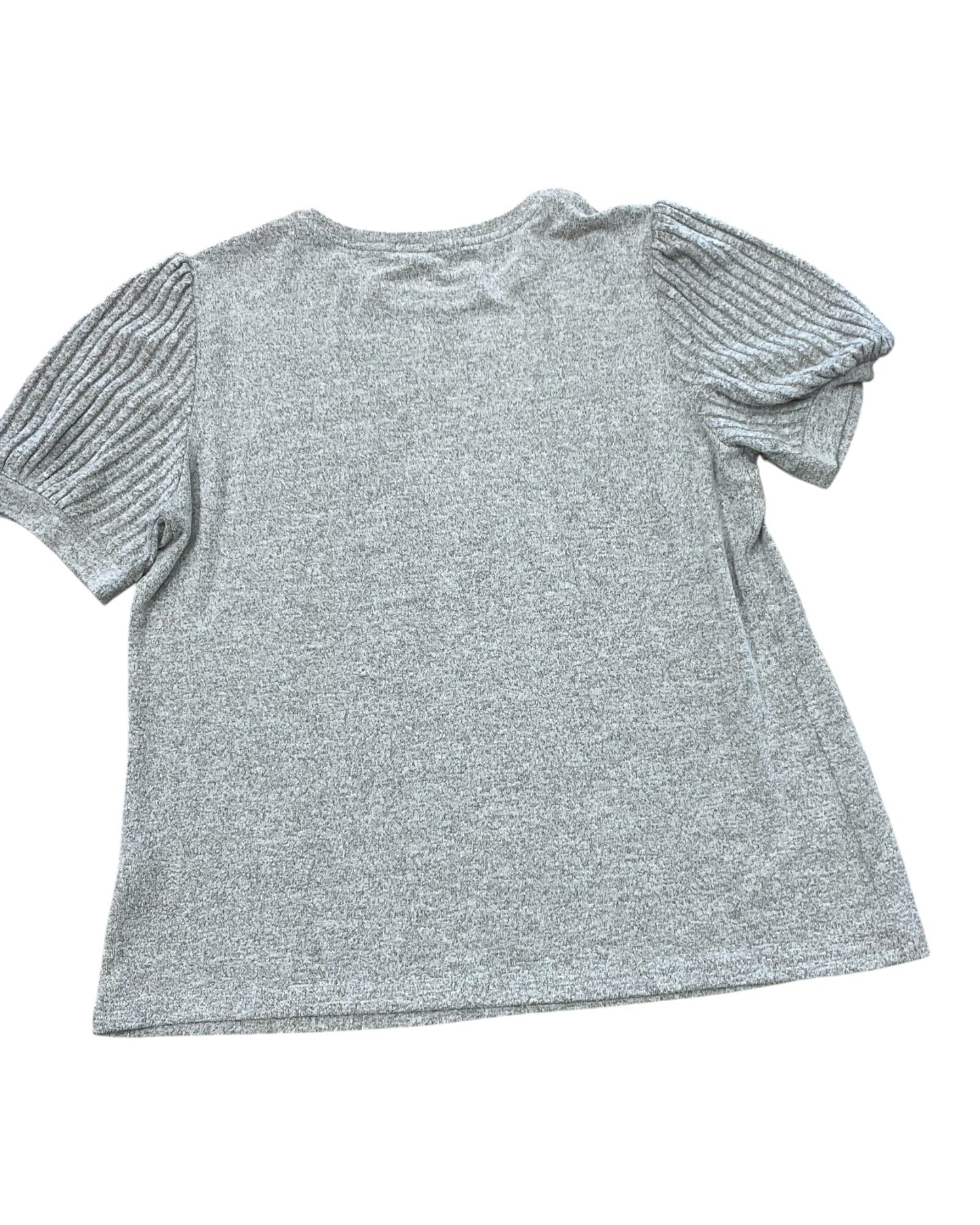 Top Ss By Automet In Tan, Size:2X