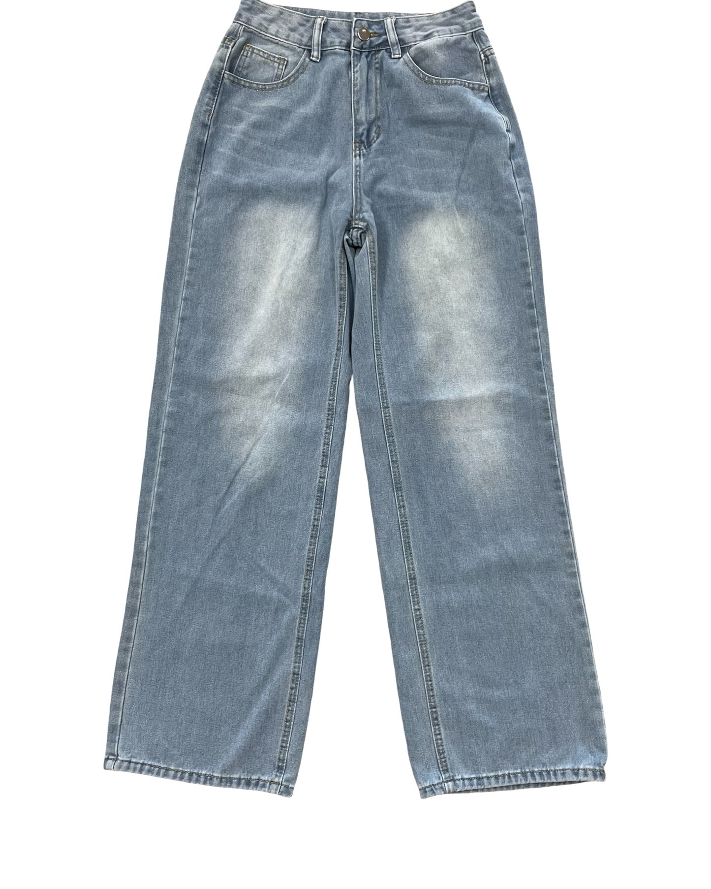 Jeans Wide Leg By Clothes Mentor In Blue Denim, Size:S