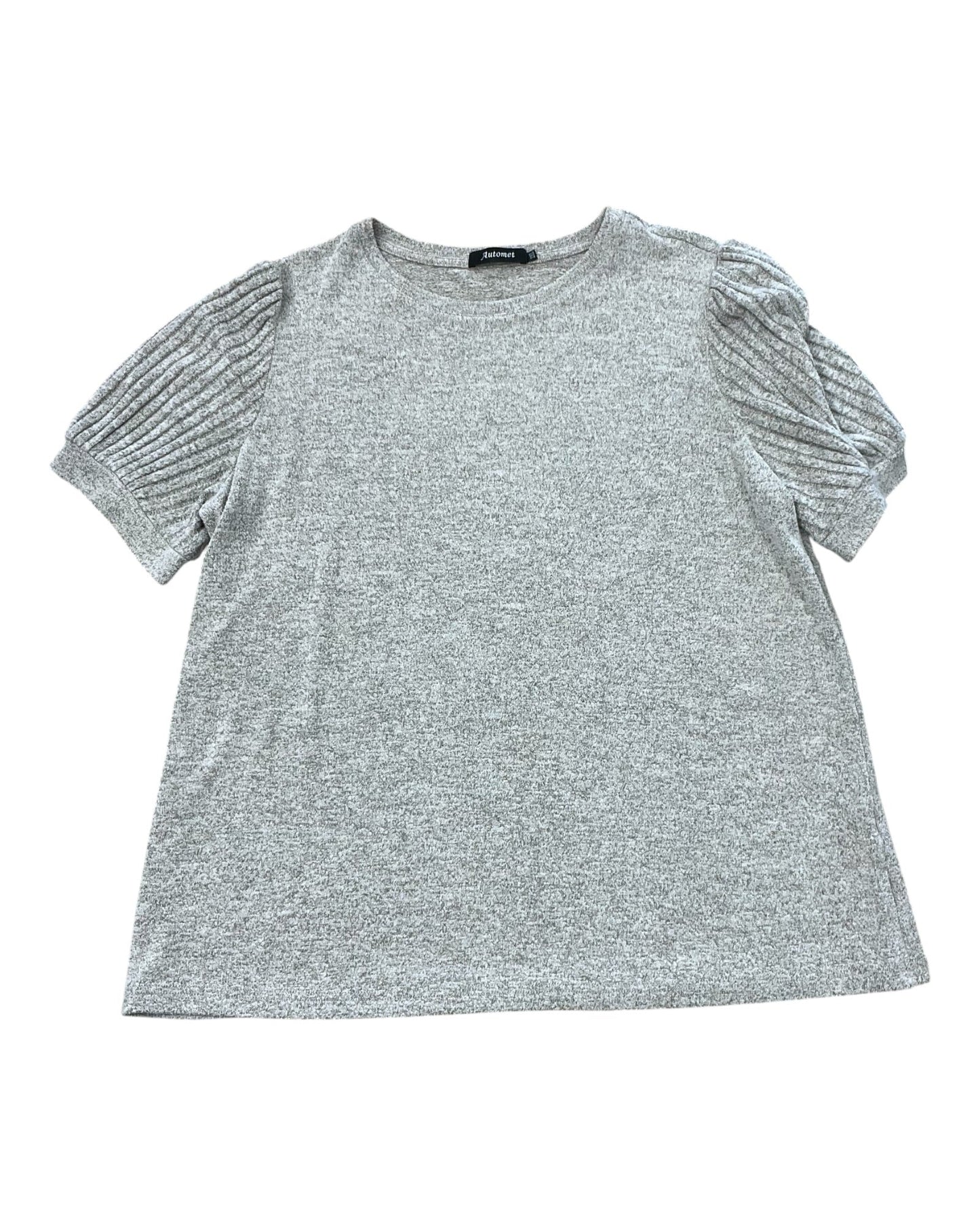 Top Ss By Automet In Tan, Size:2X